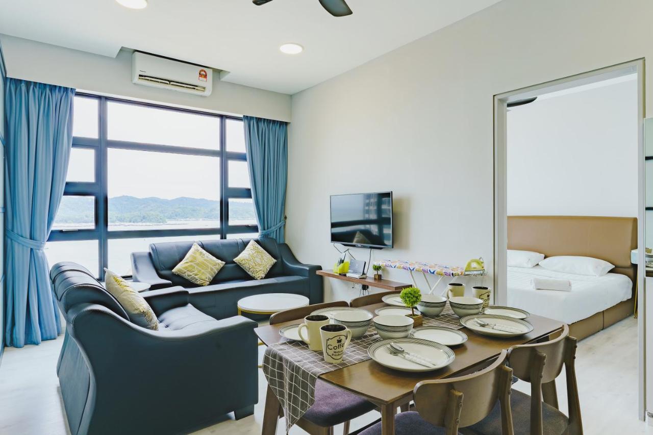Full Seaview 2R1B Condo For 6Pax In Kota Kinabalu Exteriér fotografie