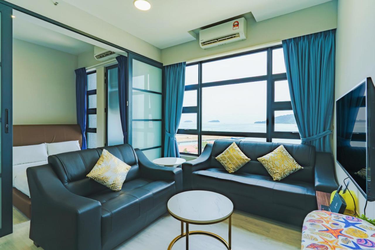 Full Seaview 2R1B Condo For 6Pax In Kota Kinabalu Exteriér fotografie
