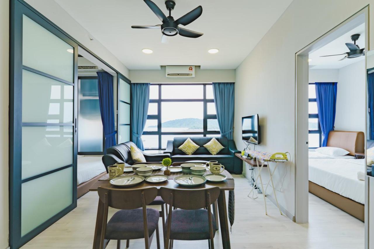 Full Seaview 2R1B Condo For 6Pax In Kota Kinabalu Exteriér fotografie